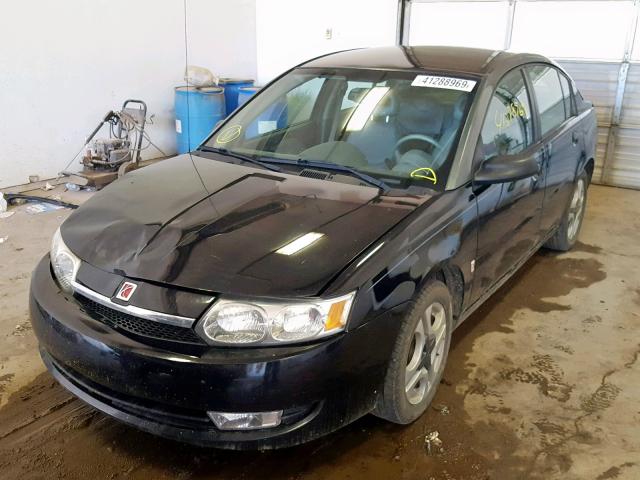 1G8AL52F03Z106520 - 2003 SATURN ION LEVEL BLACK photo 2