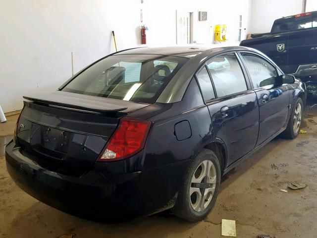 1G8AL52F03Z106520 - 2003 SATURN ION LEVEL BLACK photo 4