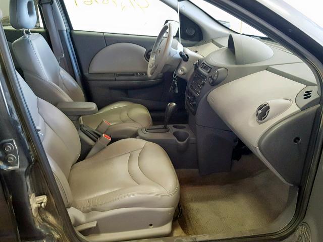 1G8AL52F03Z106520 - 2003 SATURN ION LEVEL BLACK photo 5