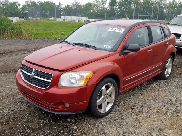 1B3HB78K97D366958 - 2007 DODGE CALIBER R/ RED photo 2