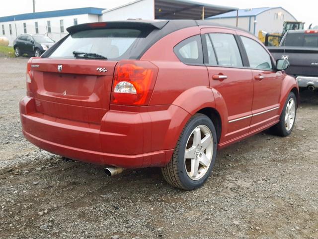 1B3HB78K97D366958 - 2007 DODGE CALIBER R/ RED photo 4