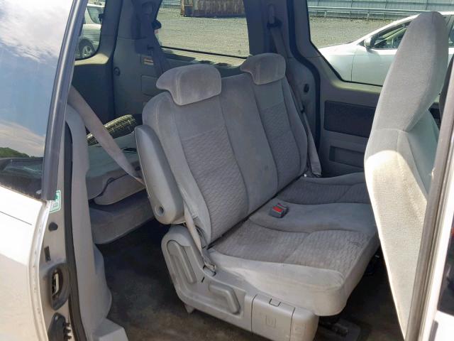 2FMZA51654BA22449 - 2004 FORD FREESTAR S SILVER photo 6