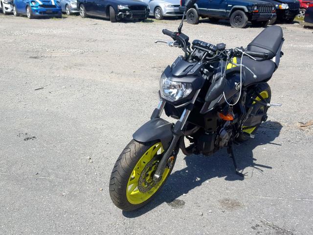 JYARM27E4JA001930 - 2018 YAMAHA MT07 GRAY photo 2