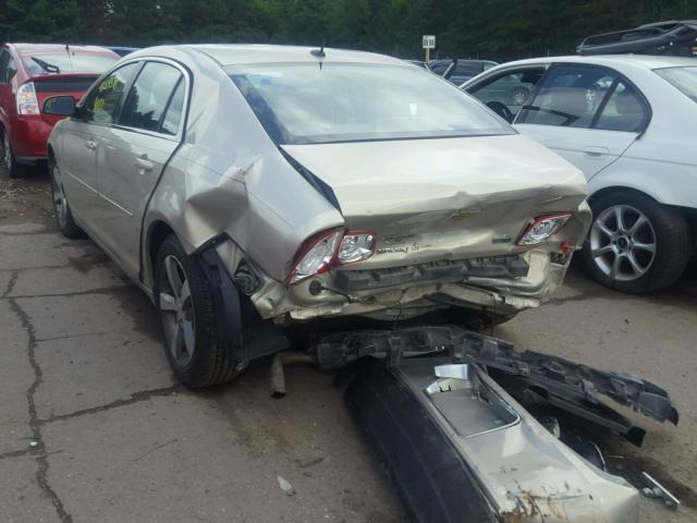 1G1ZC5EU3BF294834 - 2011 CHEVROLET MALIBU 1LT BEIGE photo 3