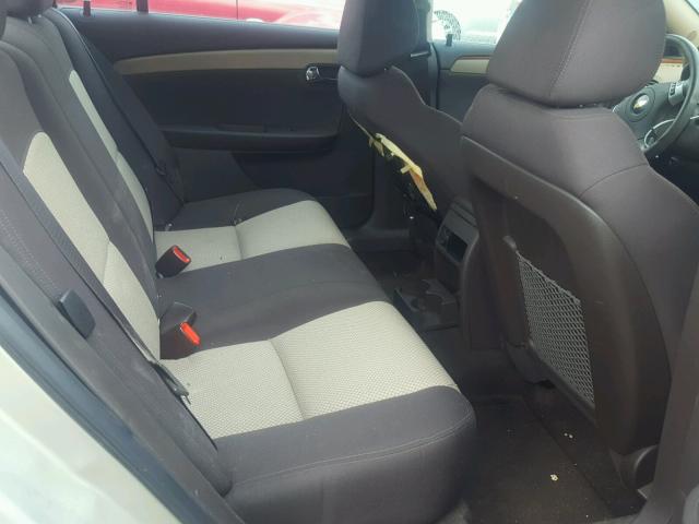 1G1ZC5EU3BF294834 - 2011 CHEVROLET MALIBU 1LT BEIGE photo 6