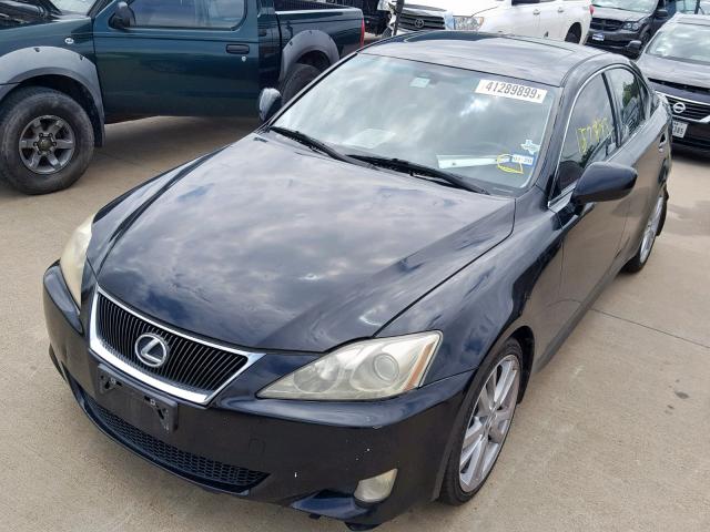 JTHBK262472047200 - 2007 LEXUS IS 250 BLACK photo 9