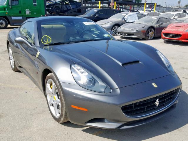 ZFF65LJA2A0175390 - 2010 FERRARI CALIFORNIA GRAY photo 1