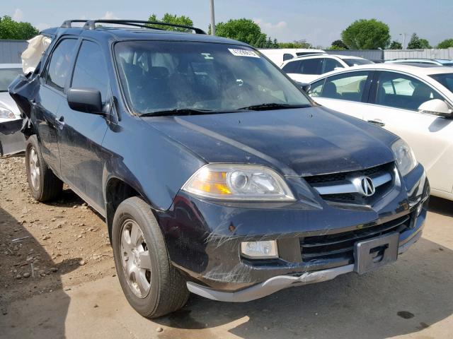 2HNYD182X5H551763 - 2005 ACURA MDX BLACK photo 1