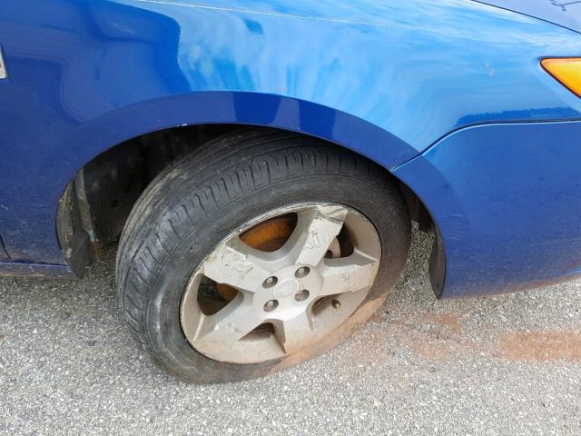 1G8AW15F16Z115677 - 2006 SATURN ION LEVEL BLUE photo 9