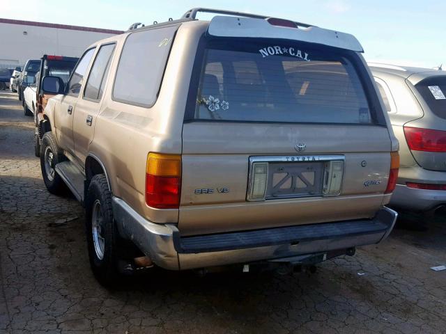 JT3VN39W2R0148197 - 1994 TOYOTA 4RUNNER VN GOLD photo 3