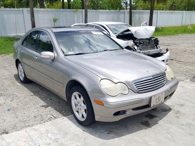 WDBRF64J83F346647 - 2003 MERCEDES-BENZ C 320 SILVER photo 1