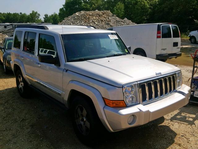 1J4RG4GK0AC159175 - 2010 JEEP COMMANDER SILVER photo 1