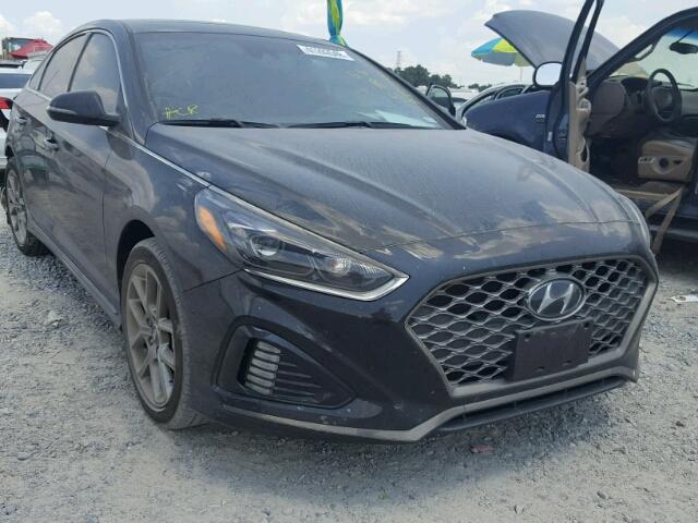 5NPE34AB0JH638418 - 2018 HYUNDAI SONATA SPO BLACK photo 1