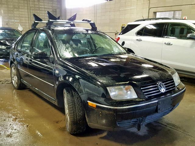 3VWSE69MX4M080491 - 2004 VOLKSWAGEN JETTA GLS BLACK photo 1