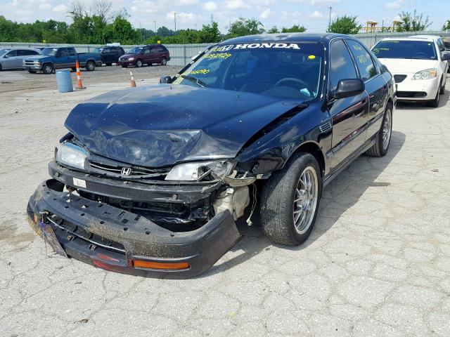 1HGCD5534TA266090 - 1996 HONDA ACCORD BLACK photo 2