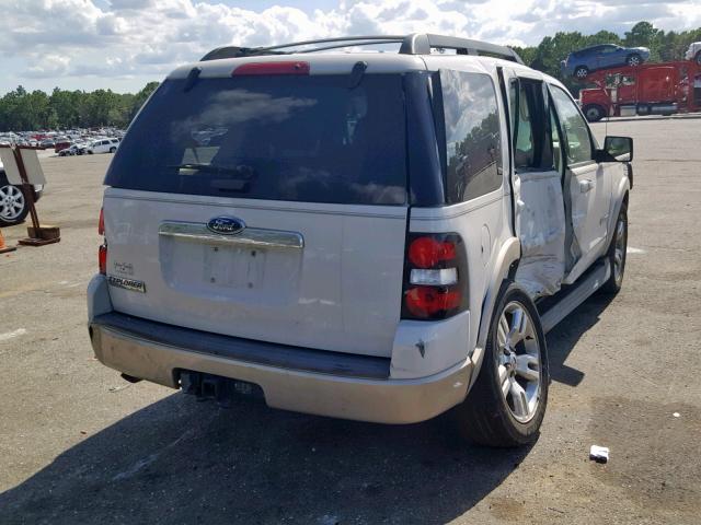 1FMEU64E48UA67834 - 2008 FORD EXPLORER E WHITE photo 4