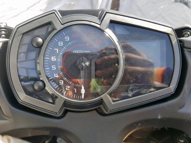 JKAEXEJ13KDA03795 - 2019 KAWASAKI EX650 J შავი ფოტო 8