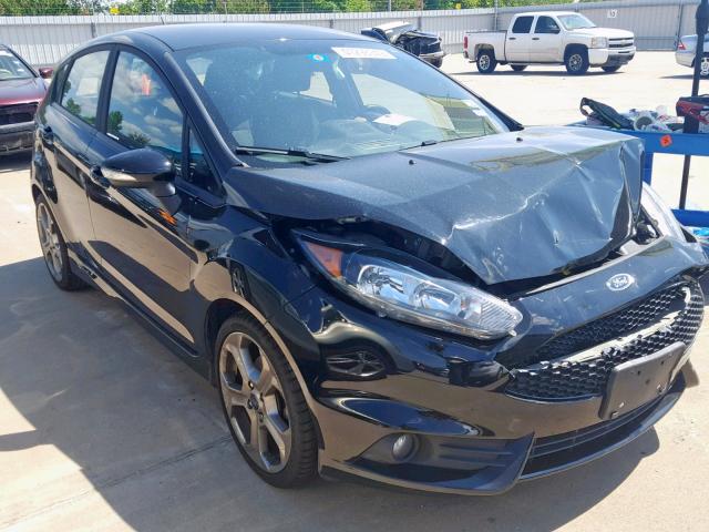 3FADP4GX2JM136335 - 2018 FORD FIESTA ST BLACK photo 1