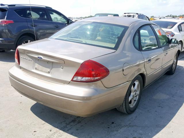 1FAFP55U74A135447 - 2004 FORD TAURUS SES GOLD photo 4