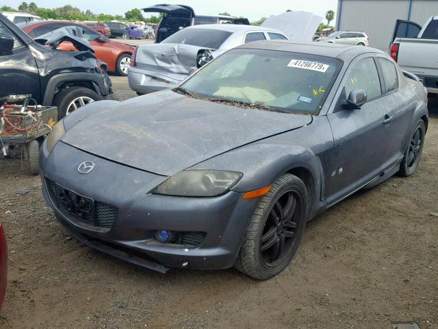 JM1FE173040127273 - 2004 MAZDA RX8 CHARCOAL photo 2