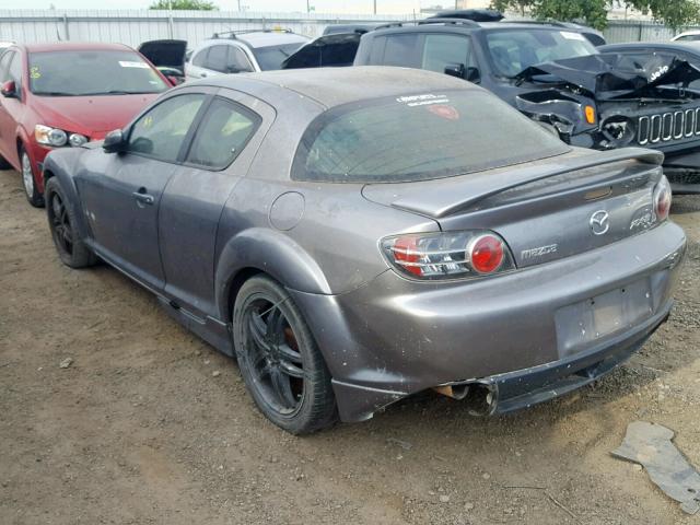 JM1FE173040127273 - 2004 MAZDA RX8 CHARCOAL photo 3