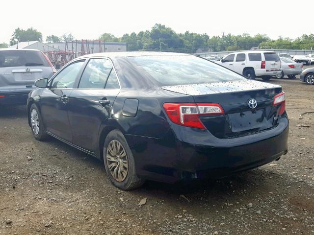 4T1BD1FK9EU140992 - 2014 TOYOTA CAMRY HYBR BLACK photo 3