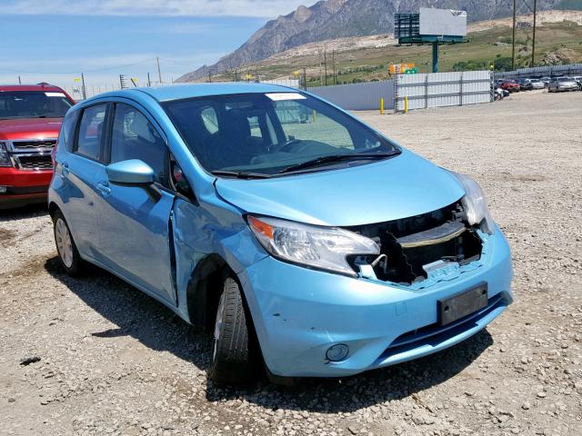 3N1CE2CP3FL412995 - 2015 NISSAN VERSA NOTE BLUE photo 1