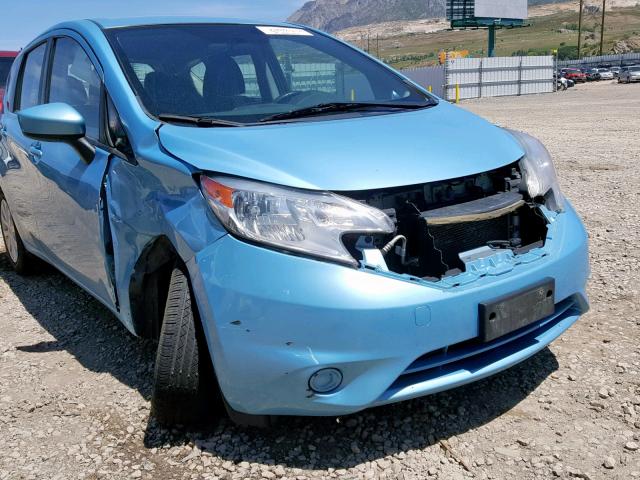 3N1CE2CP3FL412995 - 2015 NISSAN VERSA NOTE BLUE photo 9