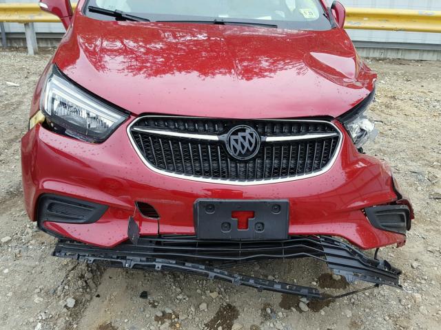 KL4CJASB2JB533501 - 2018 BUICK ENCORE PRE RED photo 7