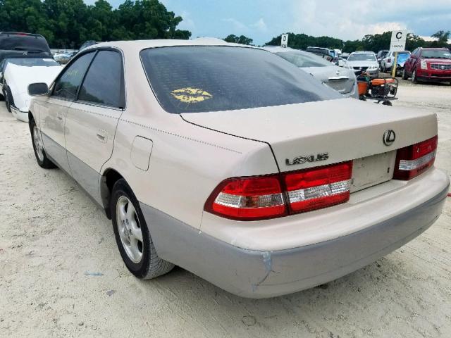 JT8BF28G5Y5096791 - 2000 LEXUS ES 300 WHITE photo 3