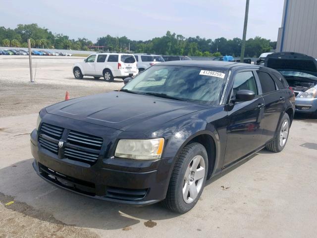 2D4FV47T78H169817 - 2008 DODGE MAGNUM BLACK photo 2