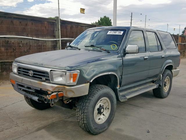 JT3VN39WXP0098260 - 1993 TOYOTA 4RUNNER VN GREEN photo 2