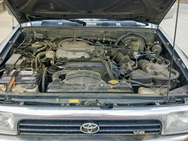 JT3VN39WXP0098260 - 1993 TOYOTA 4RUNNER VN GREEN photo 7