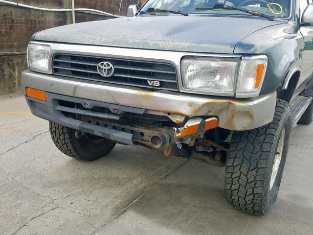 JT3VN39WXP0098260 - 1993 TOYOTA 4RUNNER VN GREEN photo 9