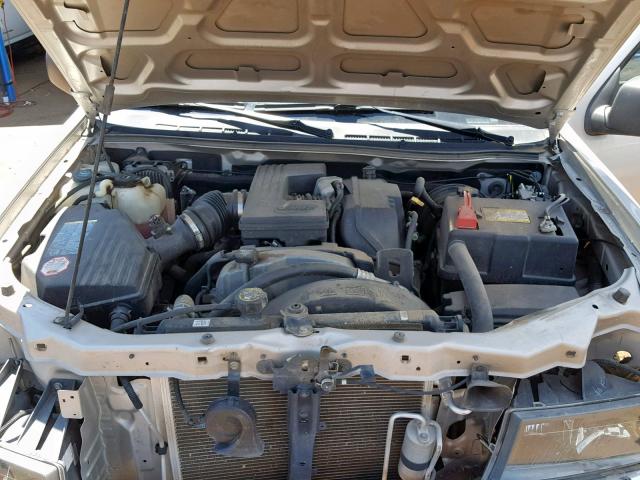 1GCDT19E078135522 - 2007 CHEVROLET COLORADO BEIGE photo 7