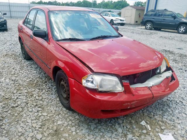 JM1BJ2225Y0301097 - 2000 MAZDA PROTEGE DX RED photo 1