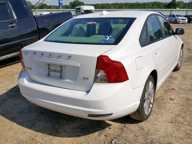 YV1MS382492434226 - 2009 VOLVO S40 2.4I WHITE photo 4