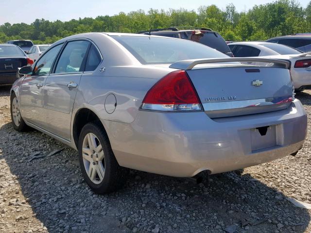 2G1WU58R379184664 - 2007 CHEVROLET IMPALA LTZ SILVER photo 3