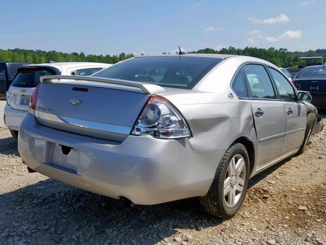 2G1WU58R379184664 - 2007 CHEVROLET IMPALA LTZ SILVER photo 4