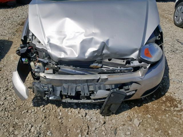 2G1WU58R379184664 - 2007 CHEVROLET IMPALA LTZ SILVER photo 7