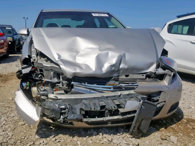 2G1WU58R379184664 - 2007 CHEVROLET IMPALA LTZ SILVER photo 9