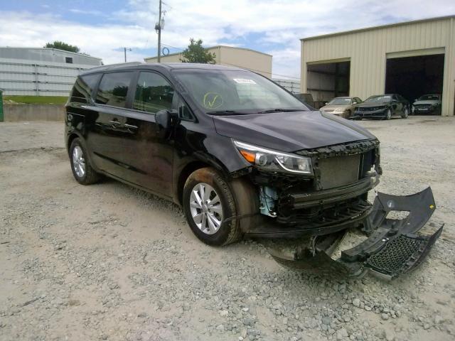 KNDMB5C18H6248731 - 2017 KIA SEDONA LX BLACK photo 1