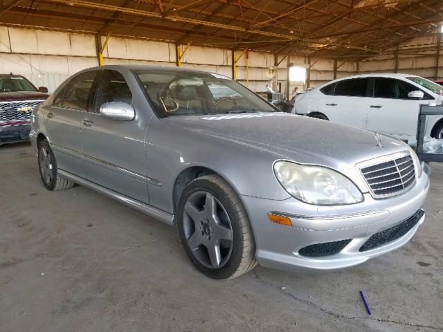 WDBNG75J33A364244 - 2003 MERCEDES-BENZ S500 BLACK photo 1