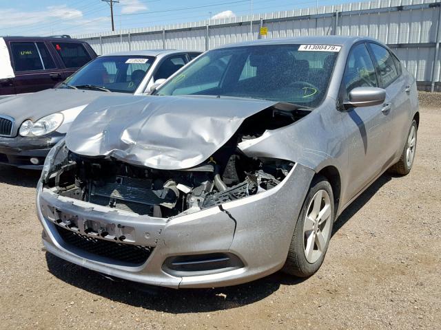 1C3CDFBA7GD623407 - 2016 DODGE DART SXT GRAY photo 2