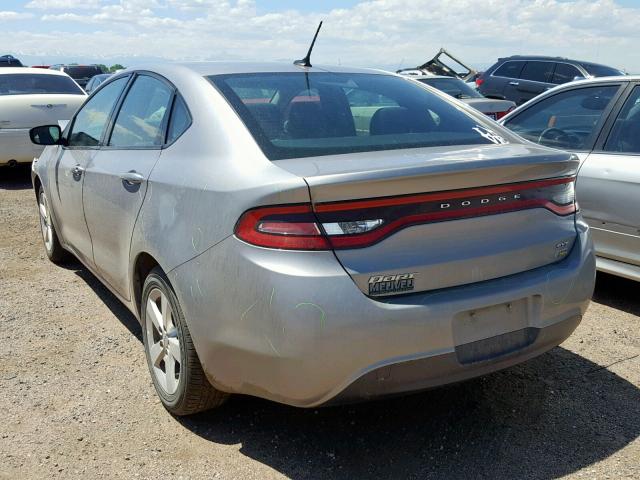 1C3CDFBA7GD623407 - 2016 DODGE DART SXT GRAY photo 3