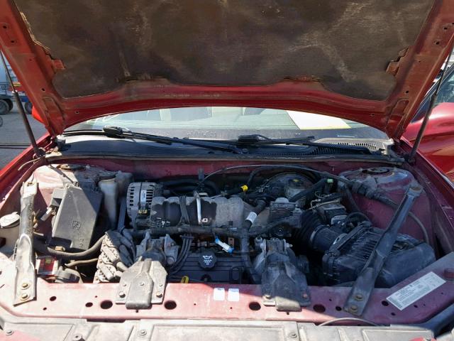 2G2WP522341231510 - 2004 PONTIAC GRAND PRIX MAROON photo 7