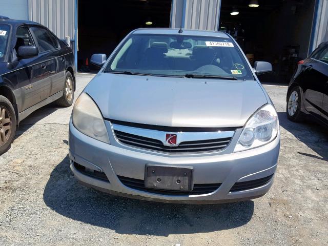 1G8ZS57N08F117564 - 2008 SATURN AURA XE BLUE photo 9