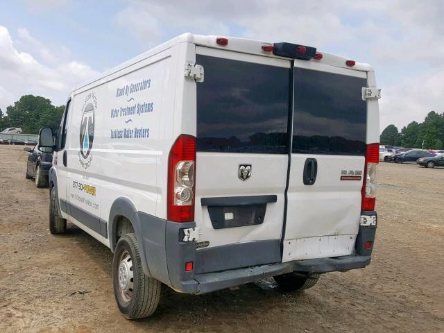 3C6TRVAG9JE103168 - 2018 RAM PROMASTER 白色 照片 3