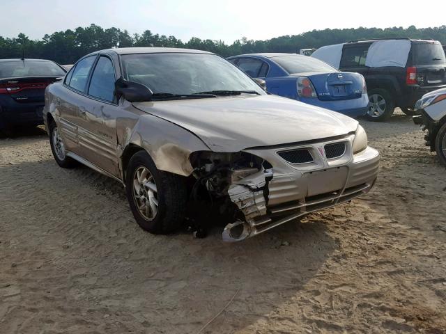 1G2NF52T41C197171 - 2001 PONTIAC GRAND AM S TAN photo 1