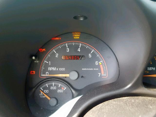 1G2NF52T41C197171 - 2001 PONTIAC GRAND AM S TAN photo 8